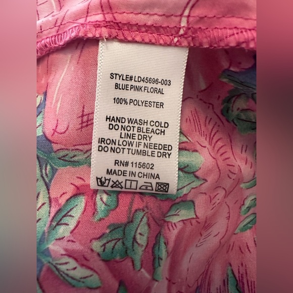 New Lush Ruched Halter Floral Maxi Dress, size Medium - Picture 5 of 8